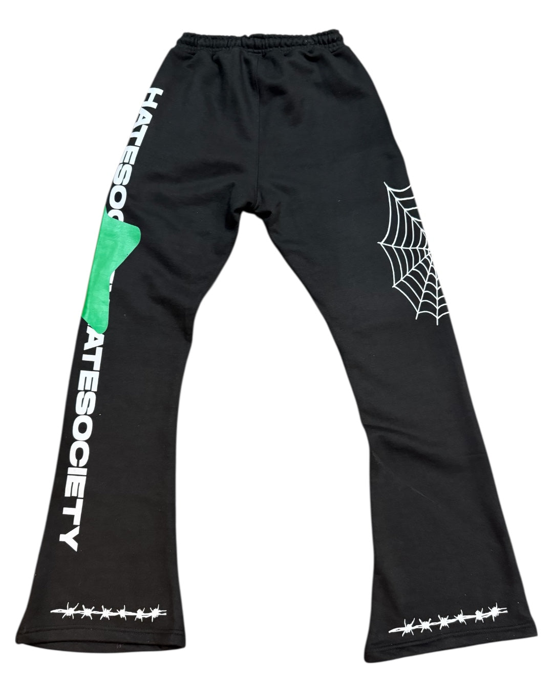 GREEN HATESOCIETY “SIGNATURE” SWEATPANTS