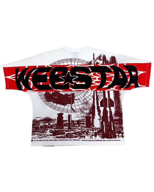 WEBSTAR “DINO” TEES RED