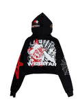 “FEATHERS” FULLZIP RED