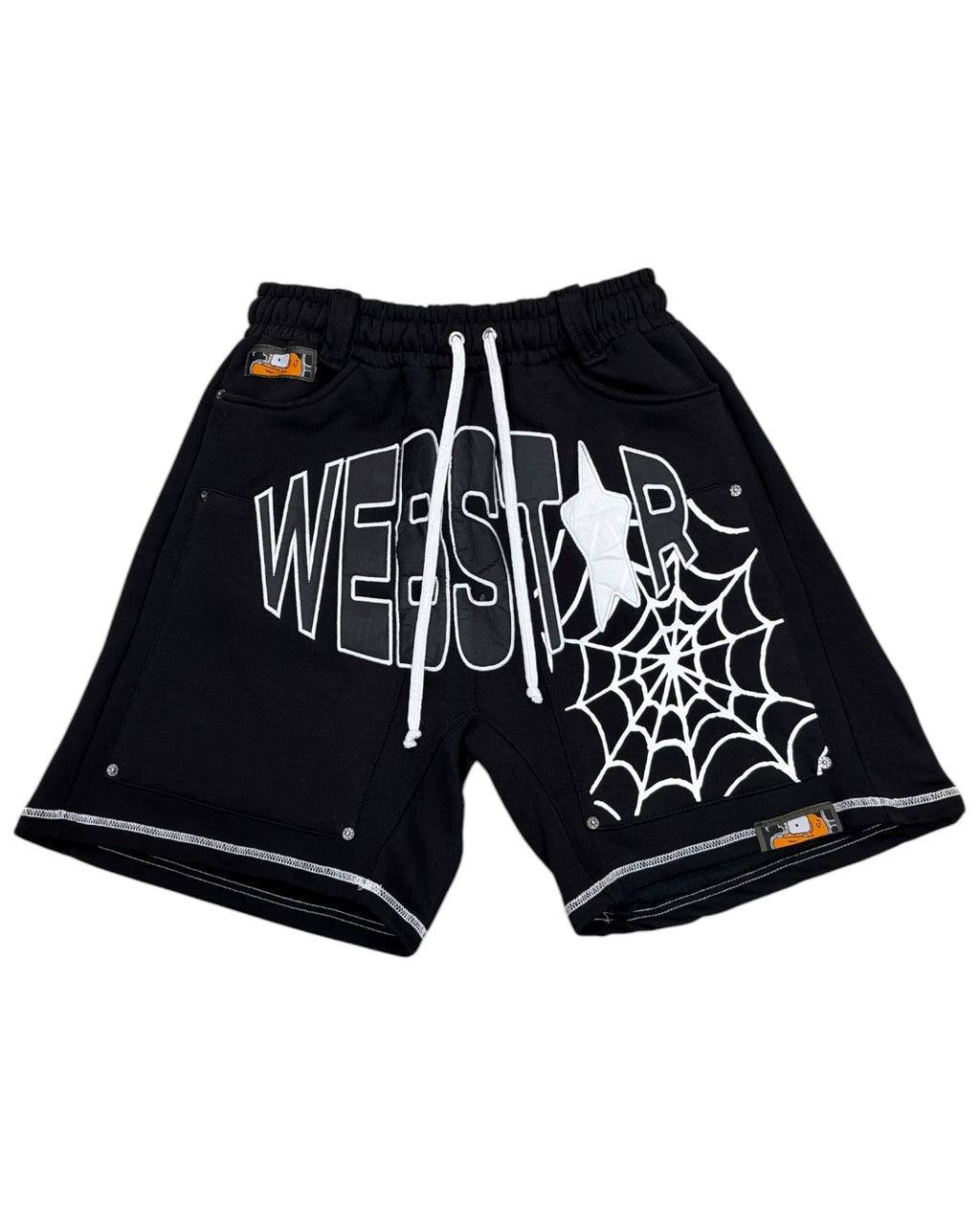 WEBSTAR v.2 SHORTS BLACK