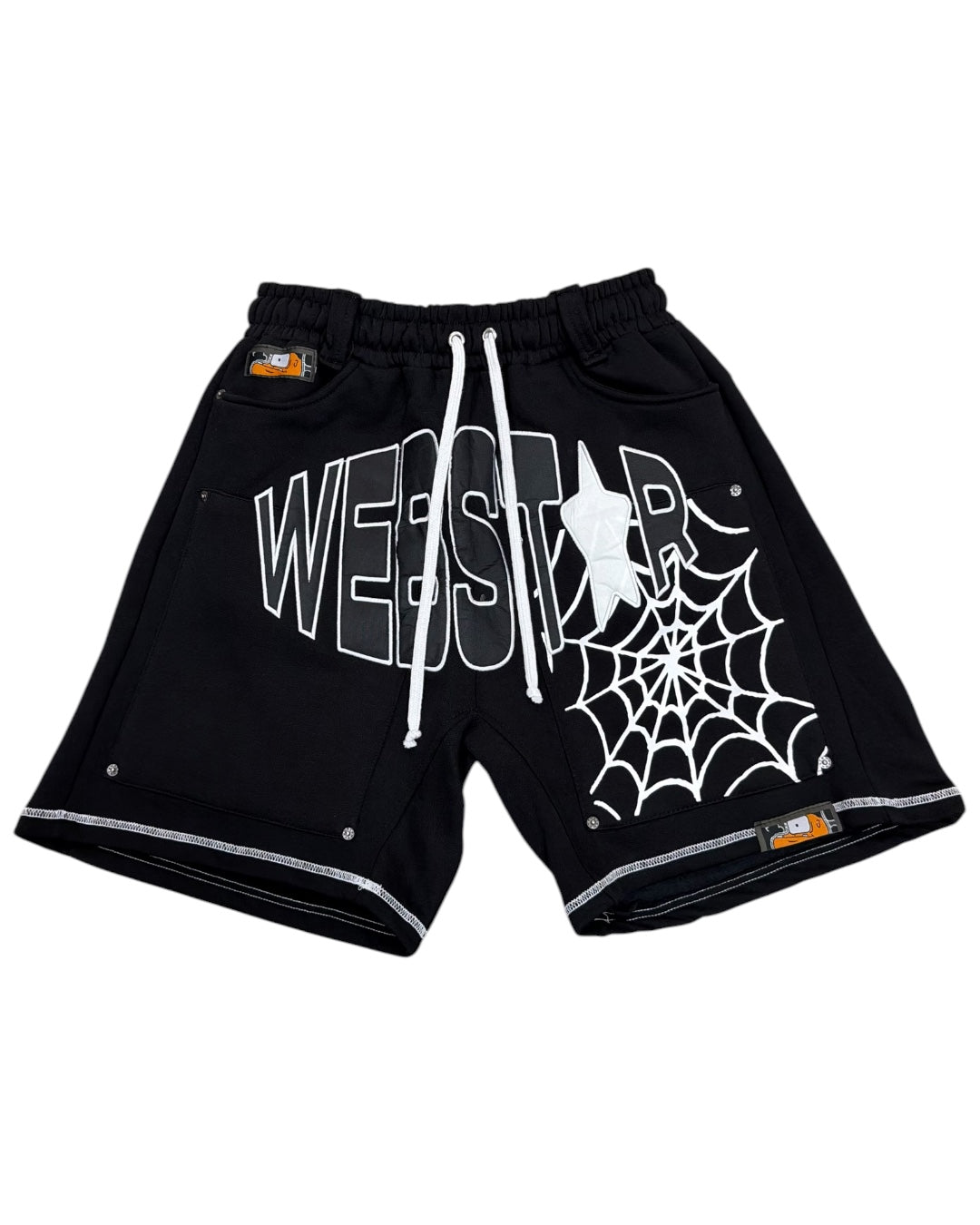 WEBSTAR v.2 SHORTS BLACK