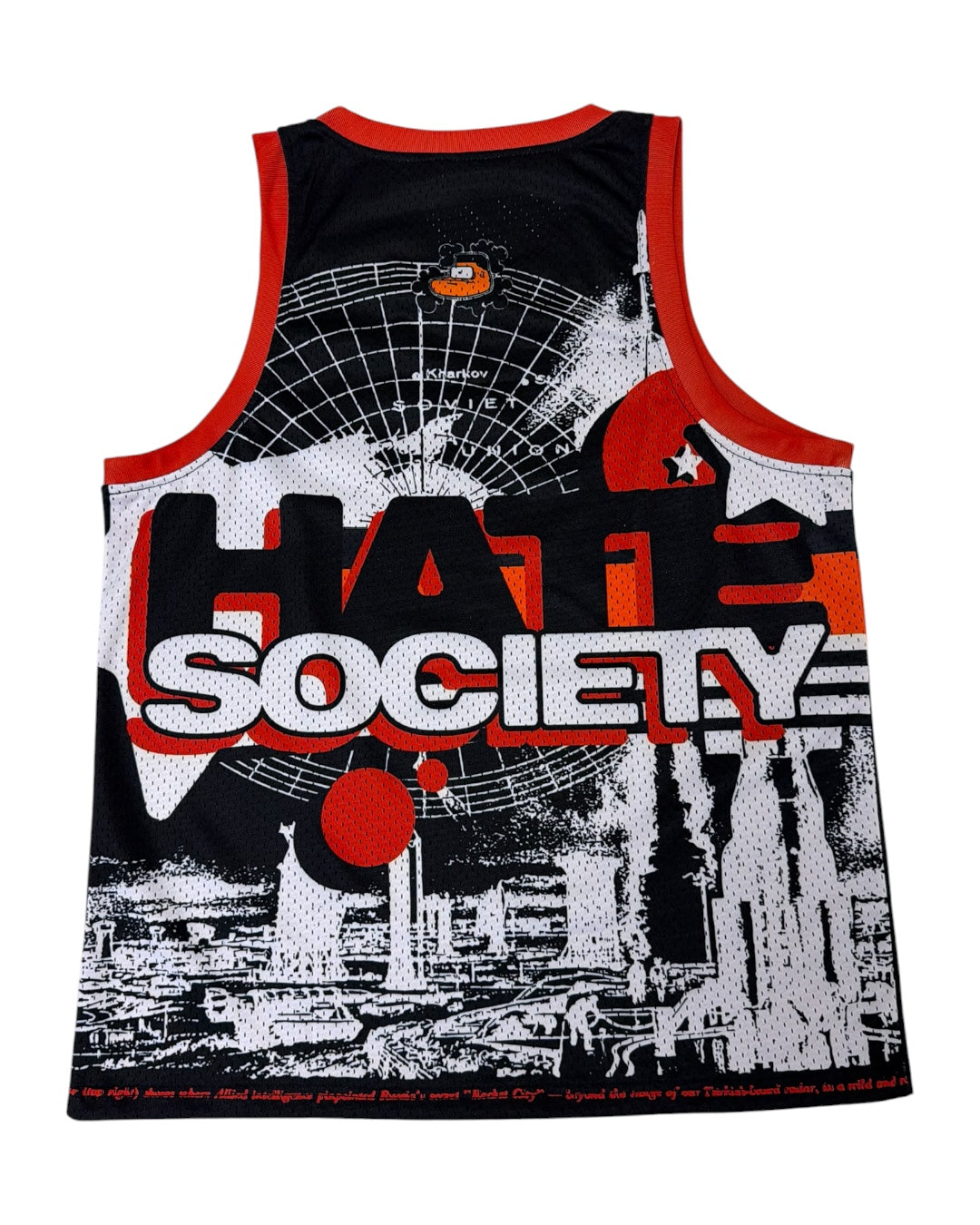 Basketball Jersey Orange