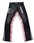 “SMOKED” DENIM RED