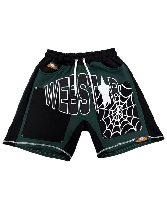 WEBSTAR v.2 SHORTS GREEN