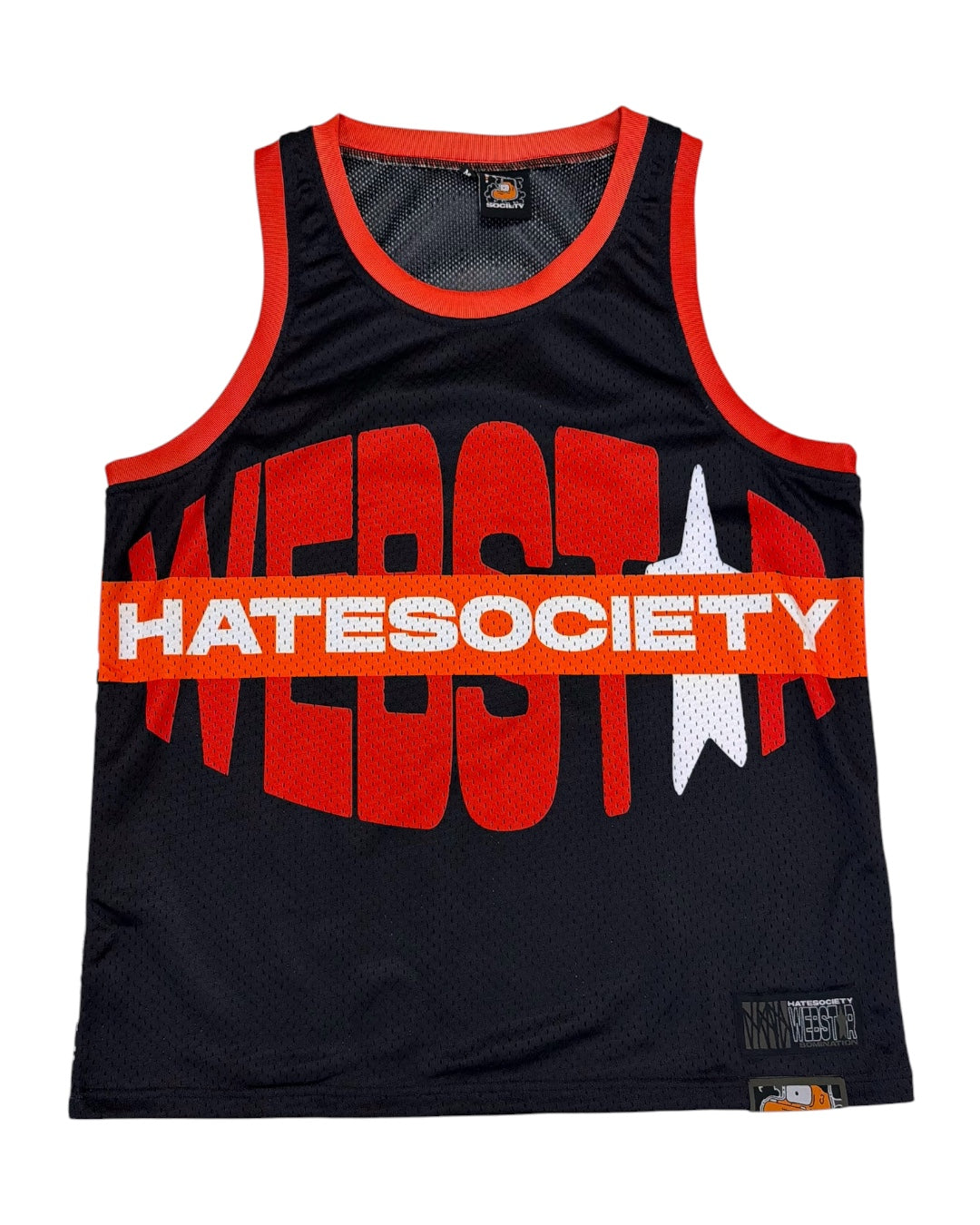 Basketball Jersey Orange