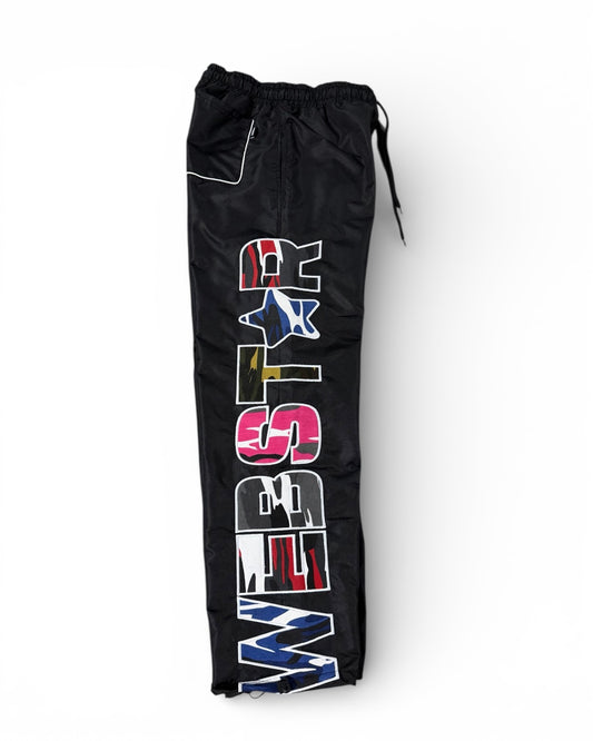 HATESOCIETY X WEBSTAR CAMOS TRACK PANTS