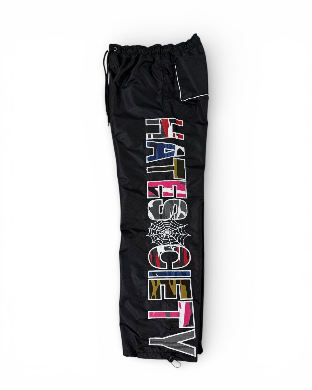 HATESOCIETY X WEBSTAR CAMOS TRACK PANTS