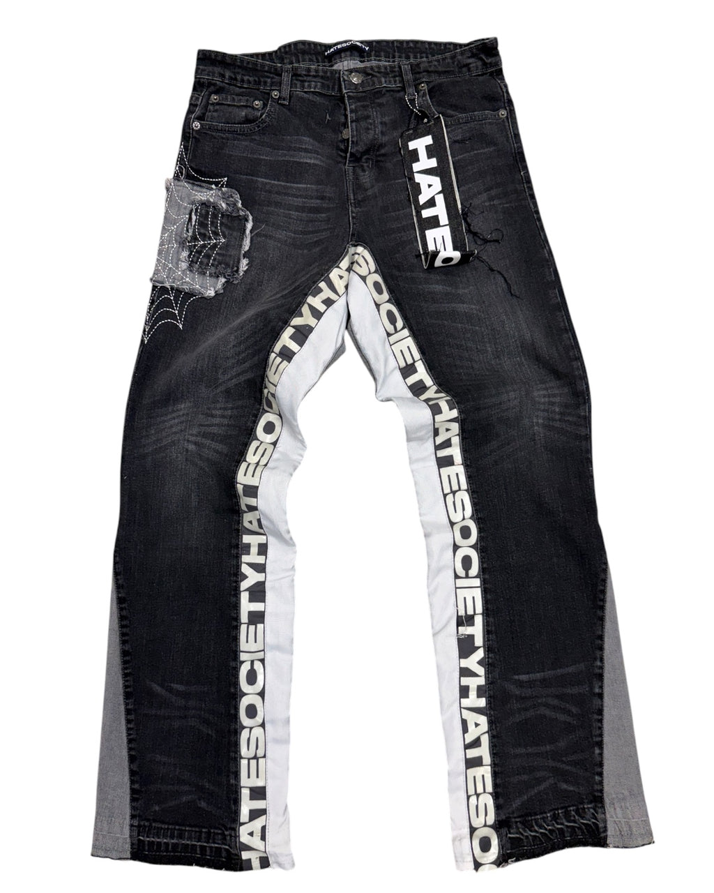 “SMOKED” DENIM GREY