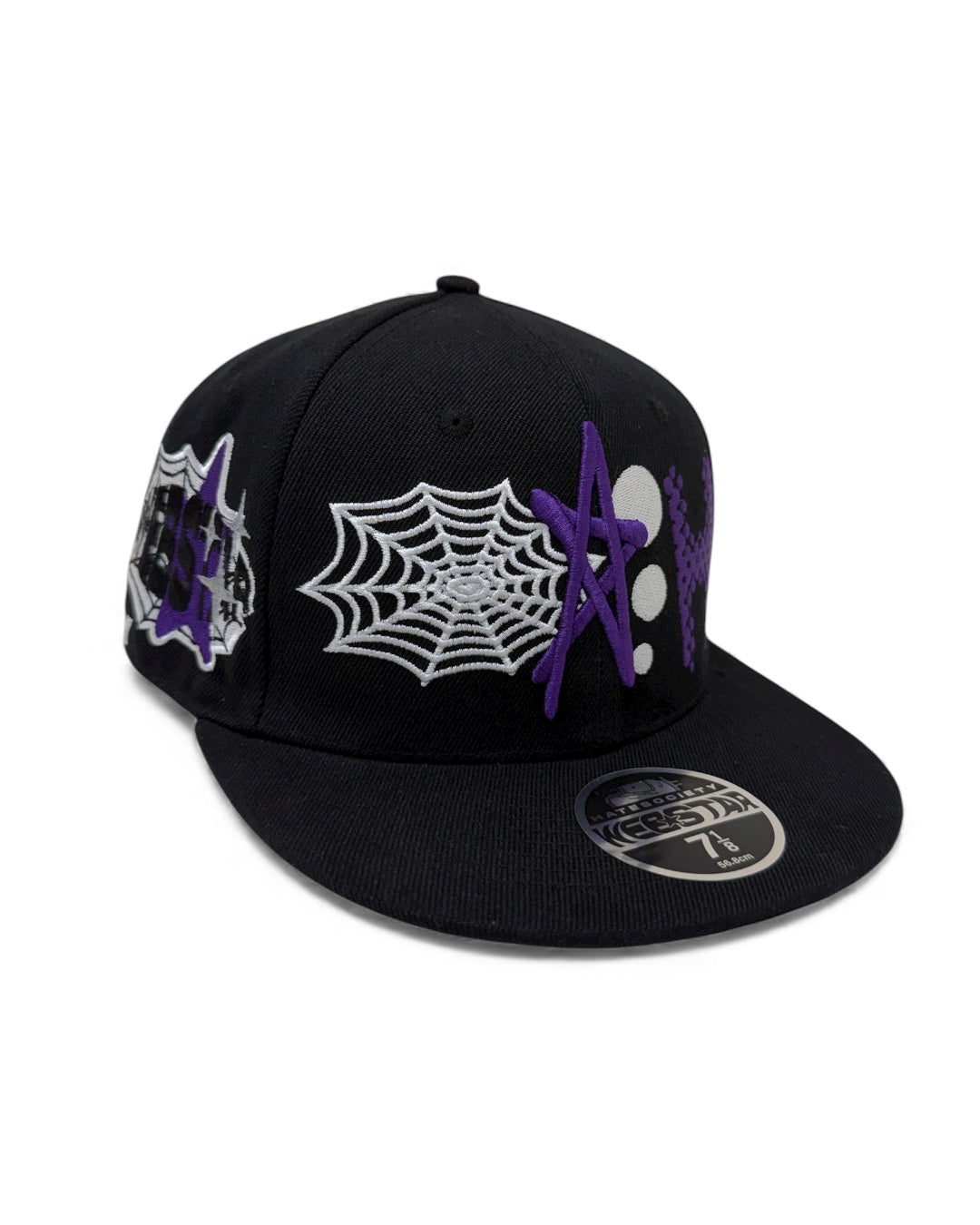 WEBSTAR FITTED CAPS Purple