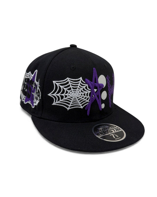 WEBSTAR FITTED CAPS Purple