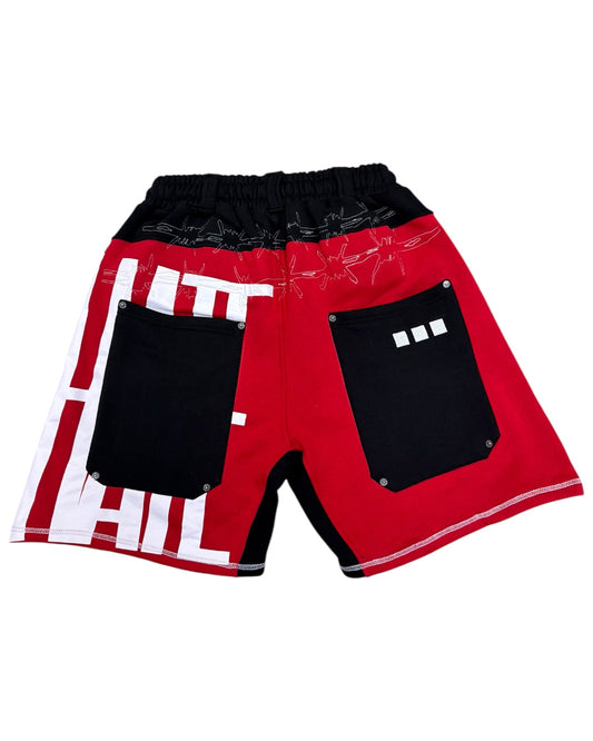 WEBSTAR v.2 SHORTS RED