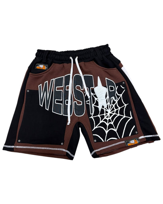 WEBSTAR v.2 SHORTS BROWN