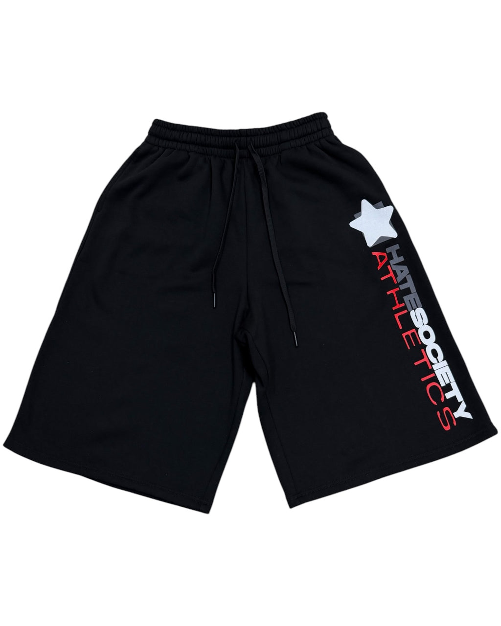 ATHLETICS 3/4 SHORTS RED
