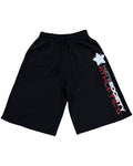 ATHLETICS 3/4 SHORTS RED