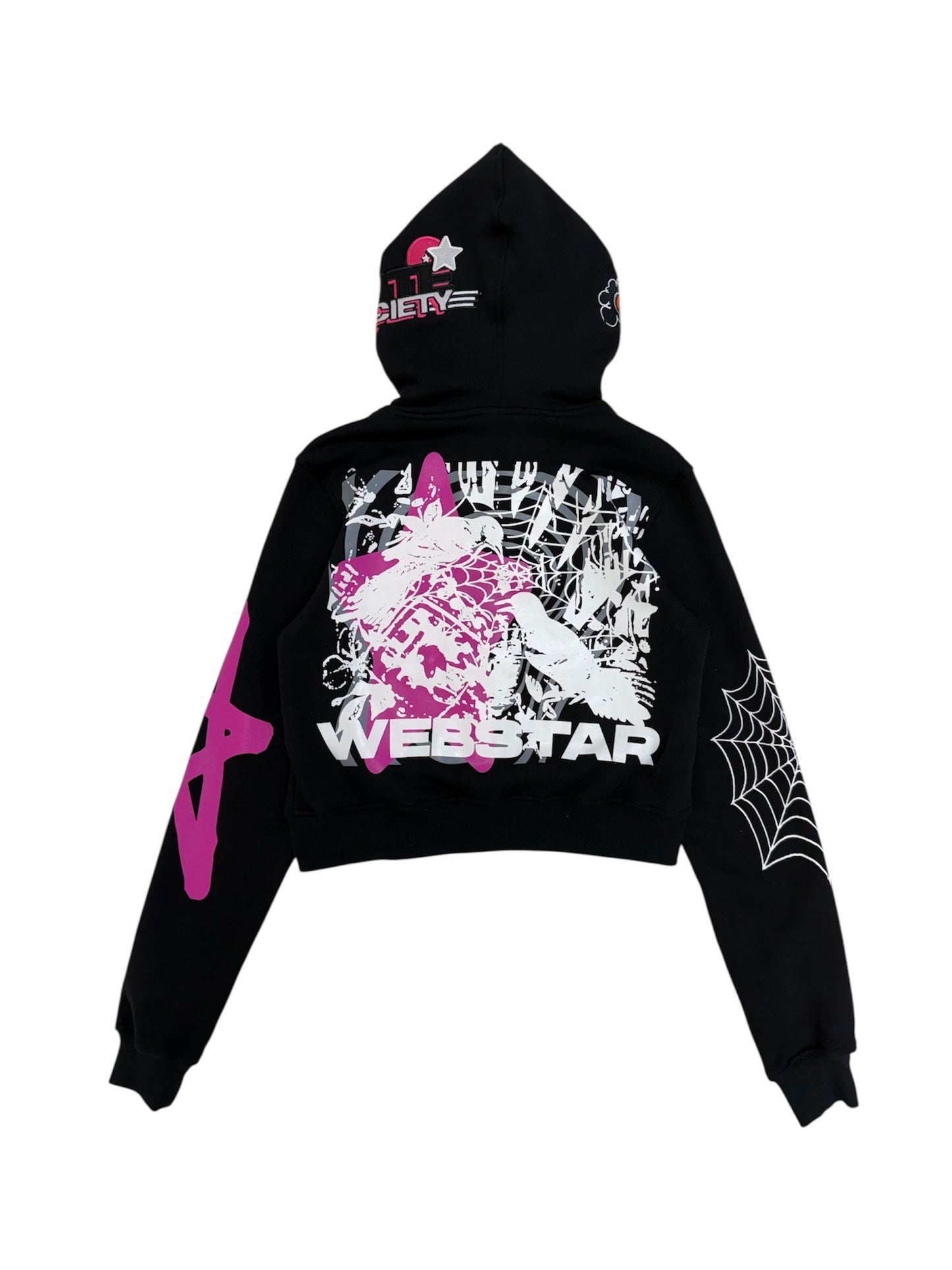 “FEATHERS” FULLZIP PINK