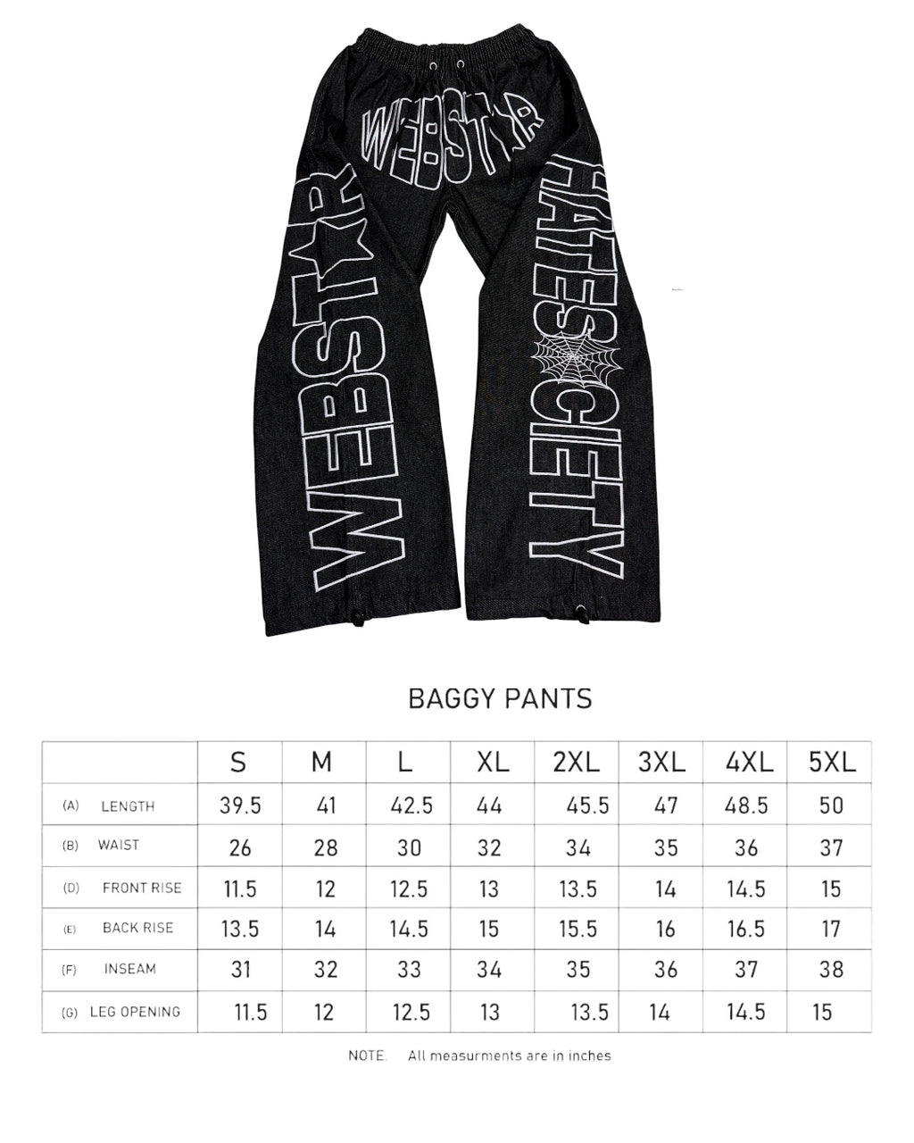 WEBSTAR BAGGY DENIM