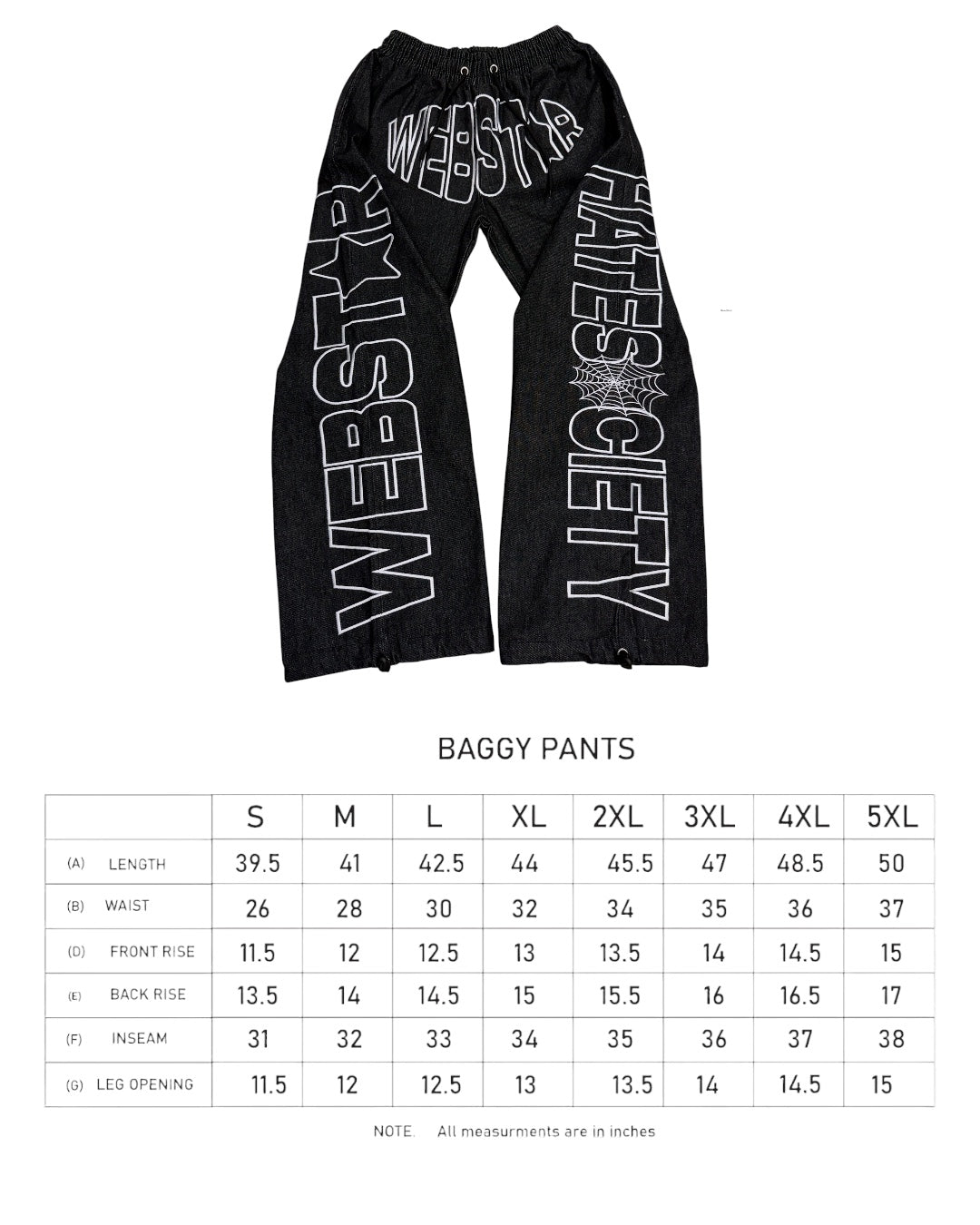 WEBSTAR BAGGY DENIM