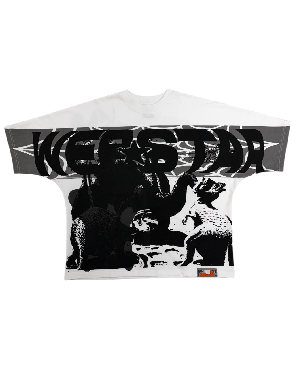 WEBSTAR “DINO” TEES GREY