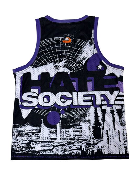 Basketball Jersey Purple
