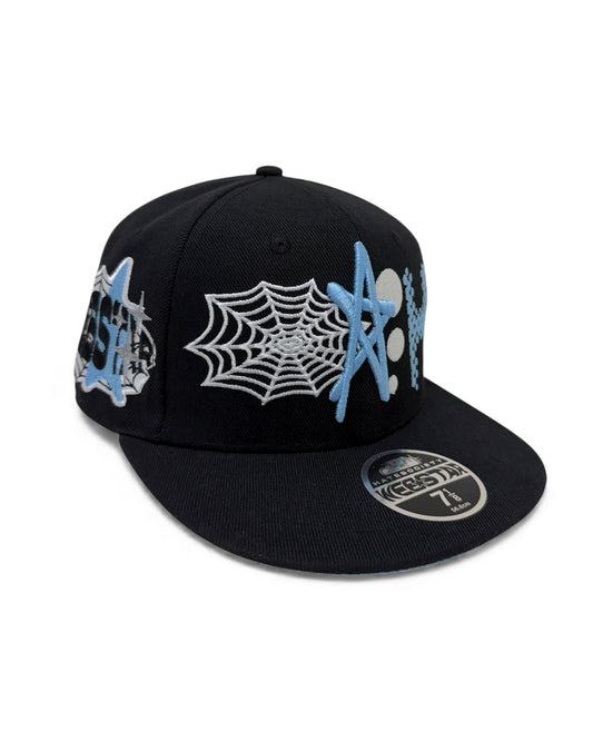 WEBSTAR FITTED CAPS Blue