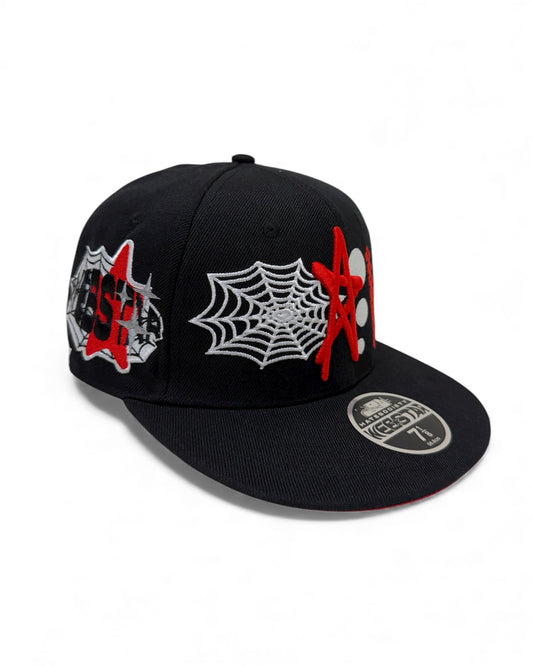 WEBSTAR FITTED CAPS Red