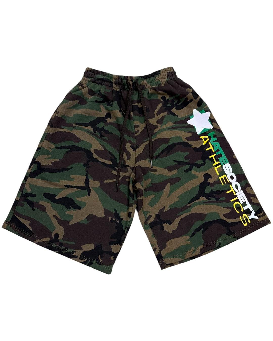 ATHLETICS 3/4 SHORTS CAMO