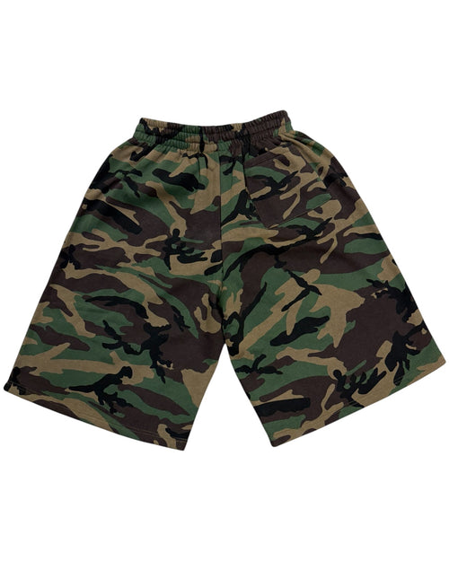 ATHLETICS 3/4 SHORTS CAMO