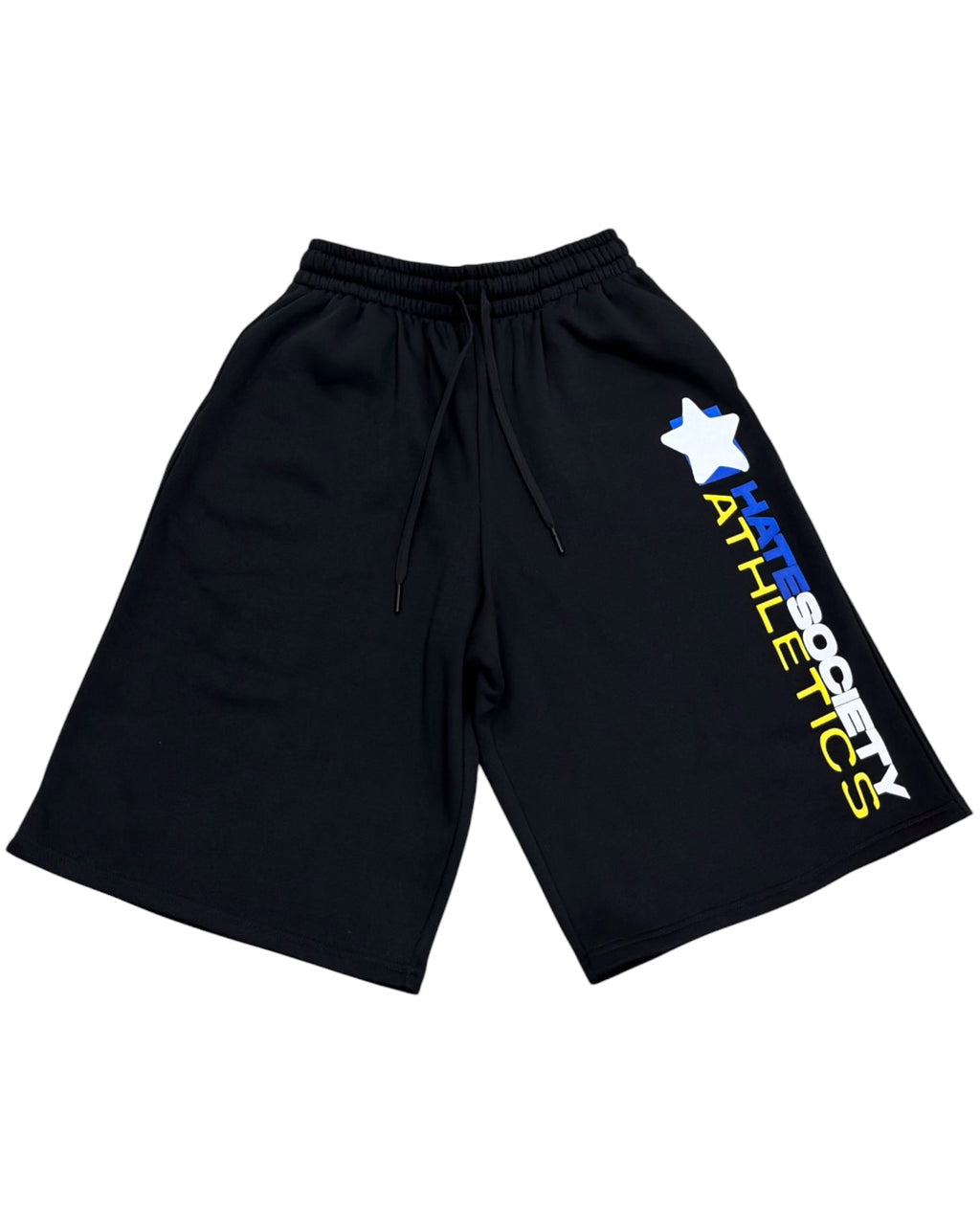 ATHLETICS 3/4 SHORTS BLUE