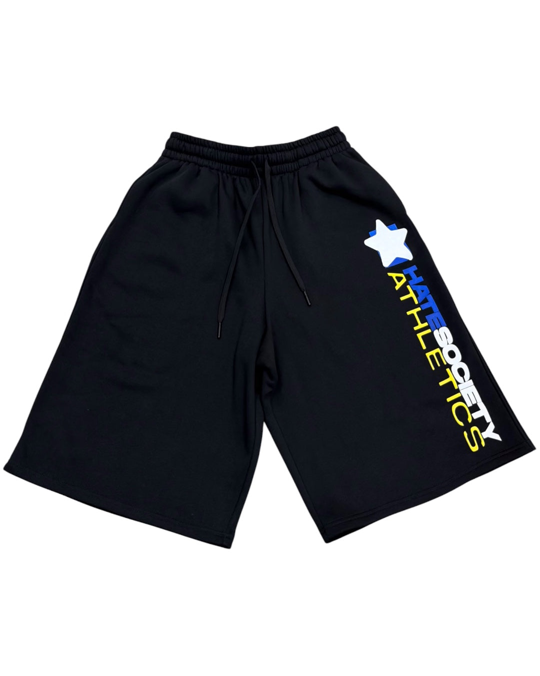 ATHLETICS 3/4 SHORTS BLUE