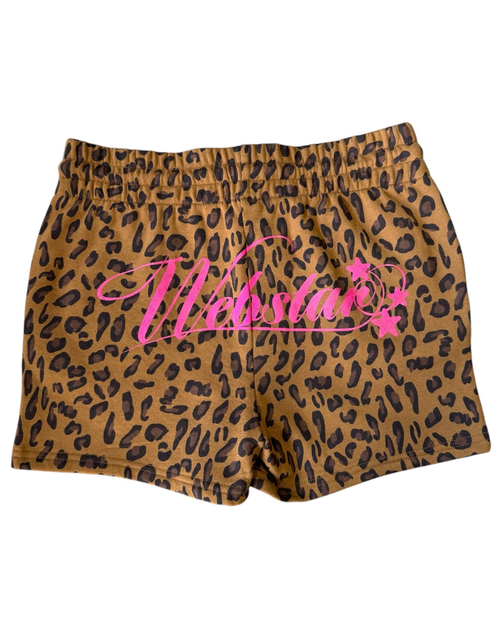 WEBSTAR CURSIVE SHORTS CHEETAH