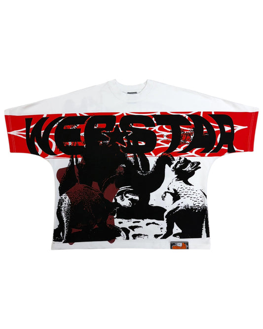 WEBSTAR “DINO” TEES RED